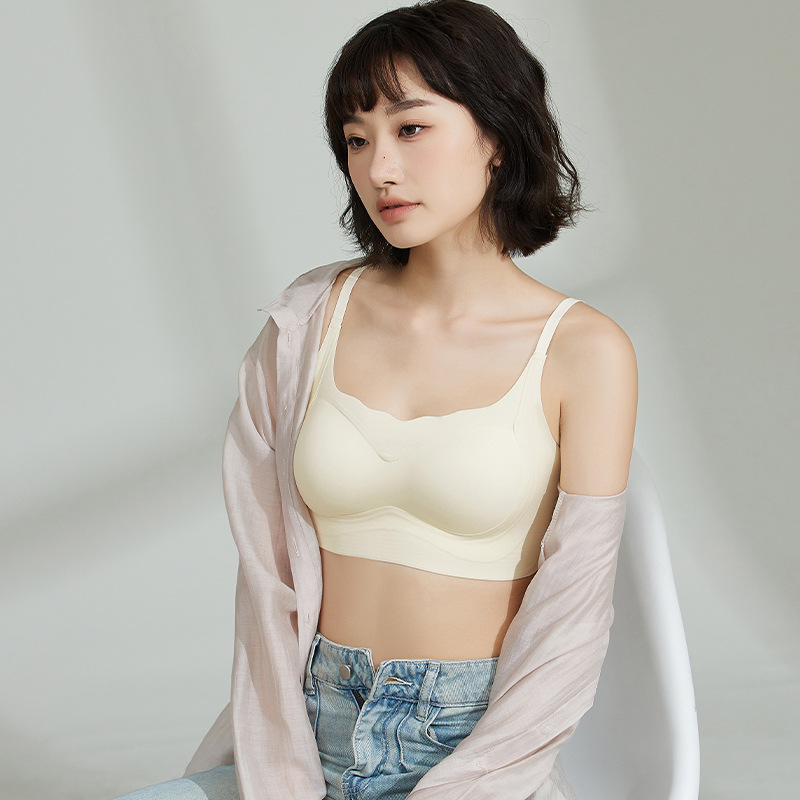 Nueva ropa interior deportiva femenina antichoque soporte suave correr belleza de espalda fitness yoga integral copa fija chaleco de sostén