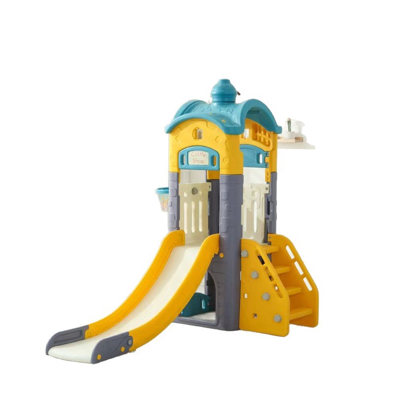 Slide para niños domésticos interiores de 2 a 10 años Baby Slide Swing 2 en 1 Family Playground multifuncional