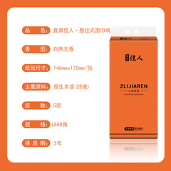 6 Pack Suspension Type Tissue Paper with Bottom Pull Design, Household Toilet Paper, Napkin Paper, Sanitary Paper, Factory Wholesale