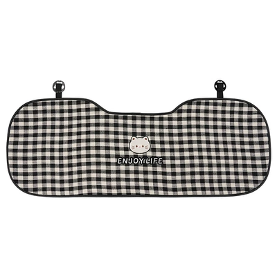Headrest, Bowknot Car Headrest Neck - black-3d-cat-seat-cushion-for-back-seats