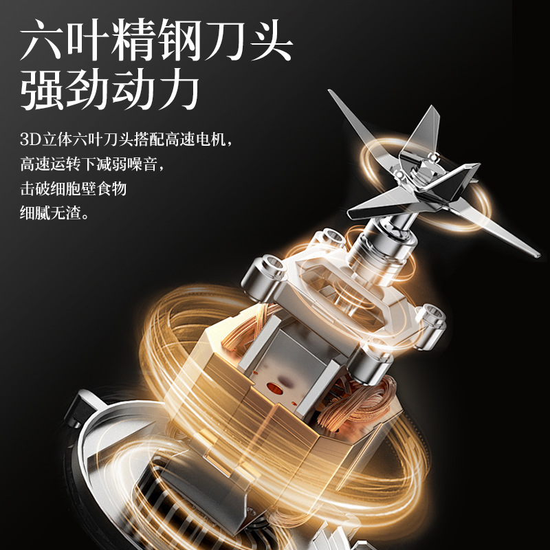 Mezcladora eléctrica 3 en 1 al por mayor, máquina de cocina doméstica, mezcladora de gran capacidad, molinadora de harina, molinadora de carne, rompadora de paredes transfronteriza