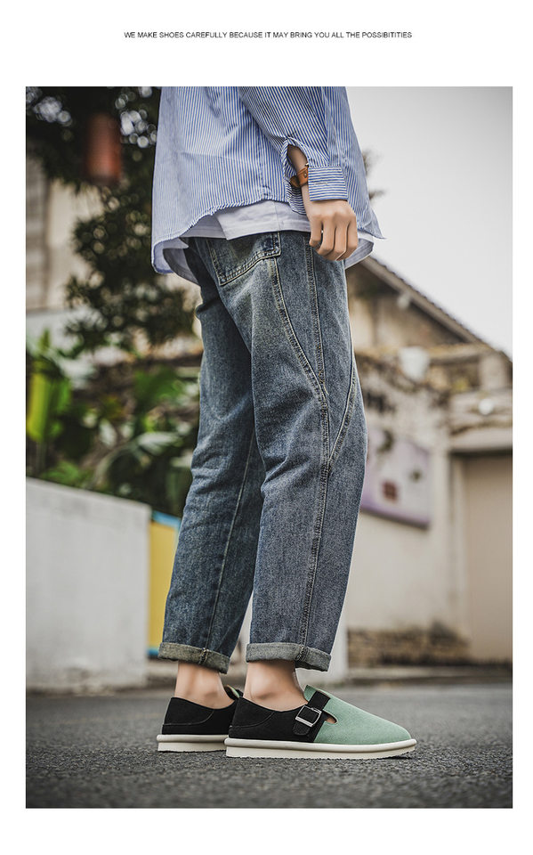 Dép sandal nam nửa gót không quai hậu, thoáng khí mùa hè, đế bằng nhẹ, size lớn 39–47 — BK 502m màu, BK 503m màu, BK 505m màu nâu, BK501 kaki chi tiết 45