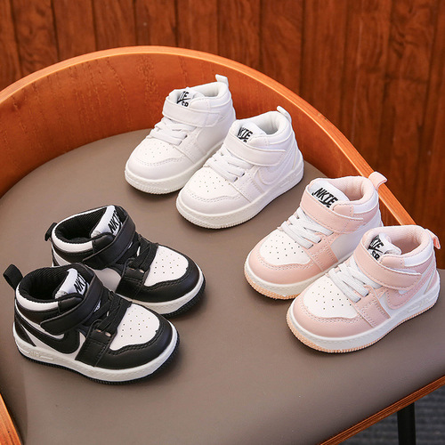 Children's sports shoes for boys and girls  spring and autumn new Korean style boys' baby shoes single shoes toddler shoes