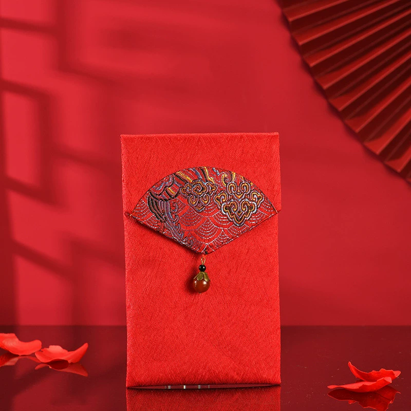 Wedding red envelope wedding new Chinese retro creative personality red envelope red envelopes red envelope bag is a sealing 10,000 yuan to wholesale