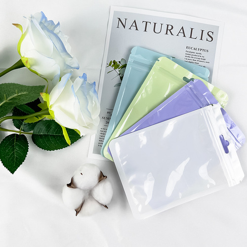 Self-sealing moisture-proof sealing packaging bag sealing bag Gupan jewelry packaging gift sealing bag Guka transparent