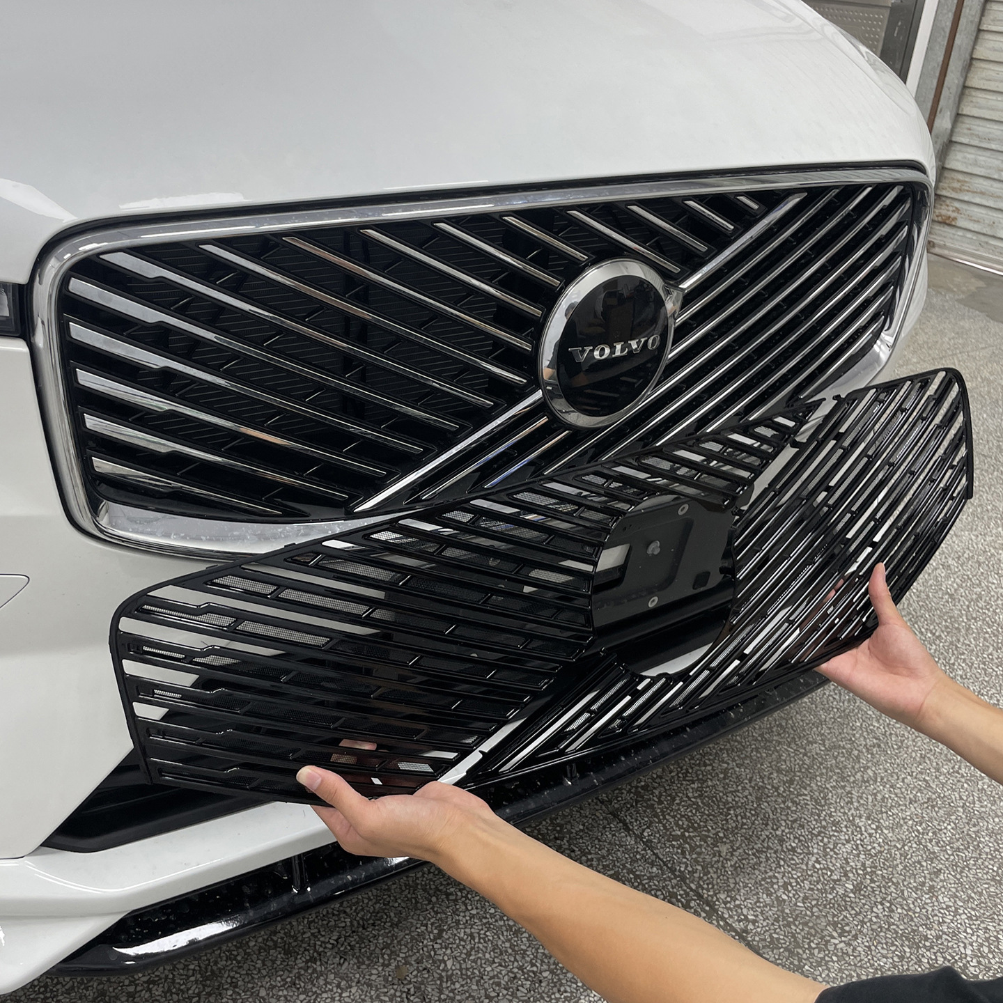Suitable for 26 Volvo Xc60Xc90 Water Tank Insect-Proof Net, Mosquito-Proof Cotton and Willow Pollen Protection Modification