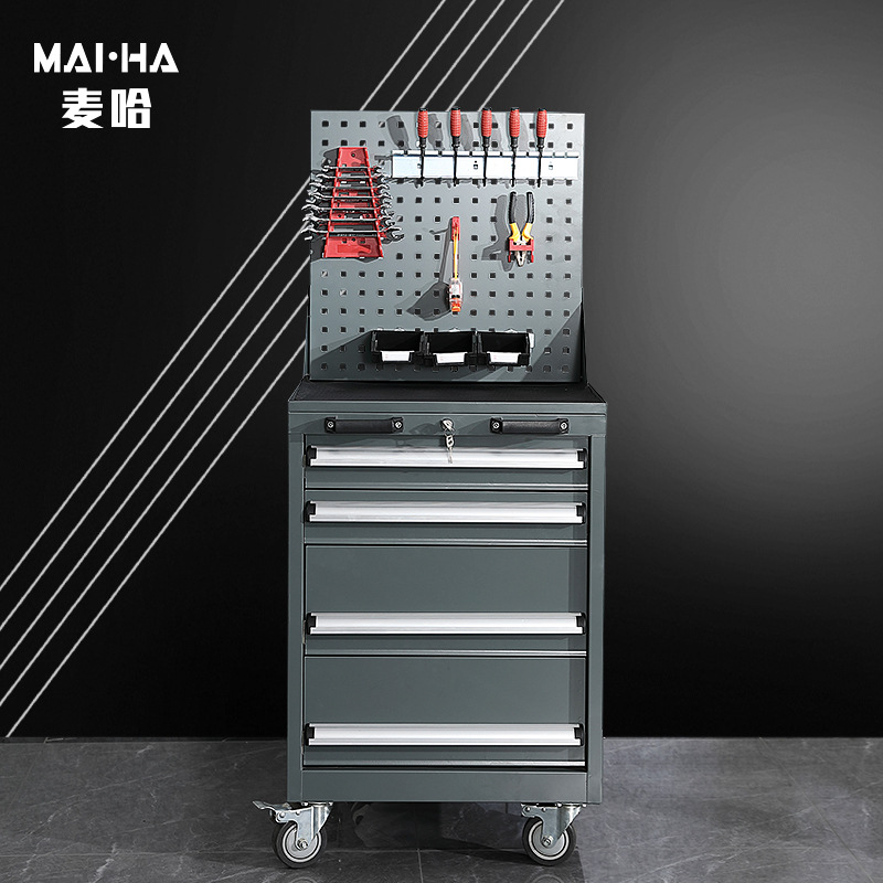 汽车店维修车零件车五金工具车重型抽屉工具车移动工具柜厂家直销