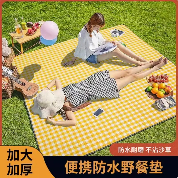屋外ピクニックマット防水防湿厚手マットテントマットポータブル収納ピクニックキャンプマットマット|undefined
