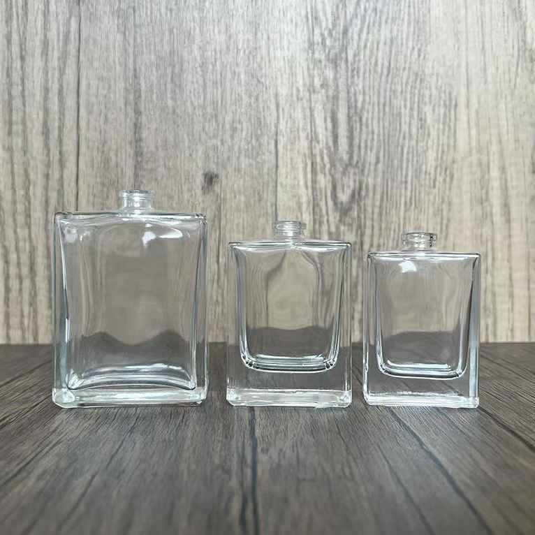 现货YY034-30/50/100毫升15牙卡口香水分装裸瓶/便捷换装玻璃空瓶