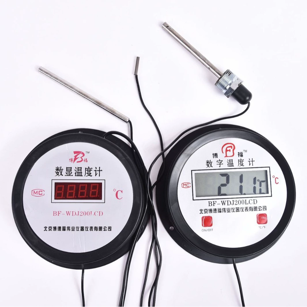 Цифровой термометр для промышленного цифрового электронного температурного ремешка встроенный зонд теплица имбирный термометр оптовая продажа