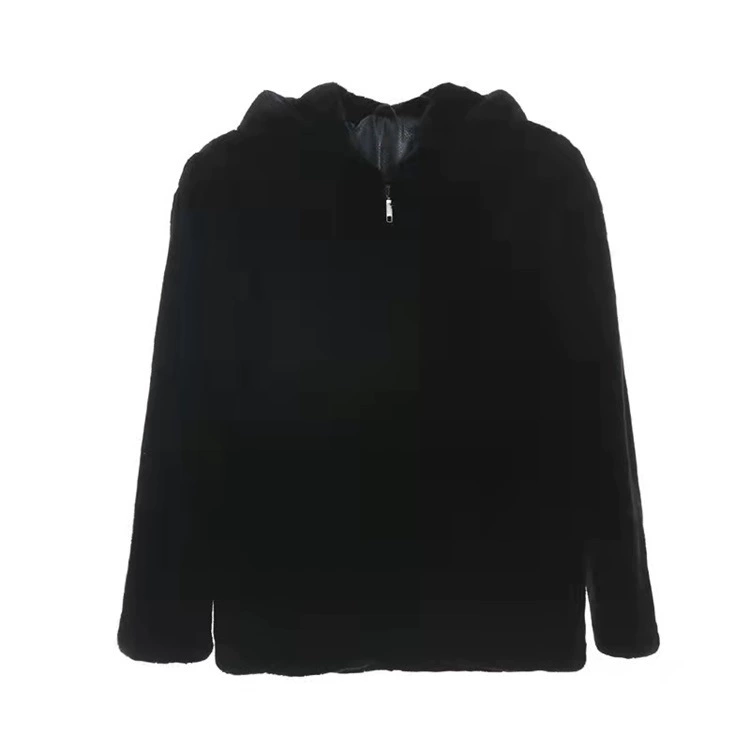 Jacket, demi-season set, classic coat for leisure with hood