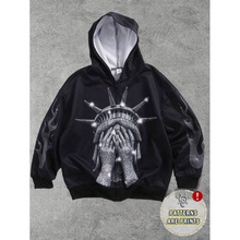 D 39622 Angel print men hoodie ��ʹͼ����ʿ��ñ���¿羳