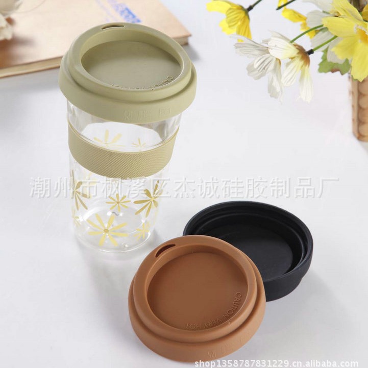 厂家供应大月亮硅胶盖 硅胶产品隔热创意硅胶杯盖 硅胶制品 杯盖