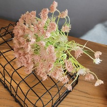 仿真满天星蕾丝扎束北欧ins家居样板间装饰婚庆配材境外批发