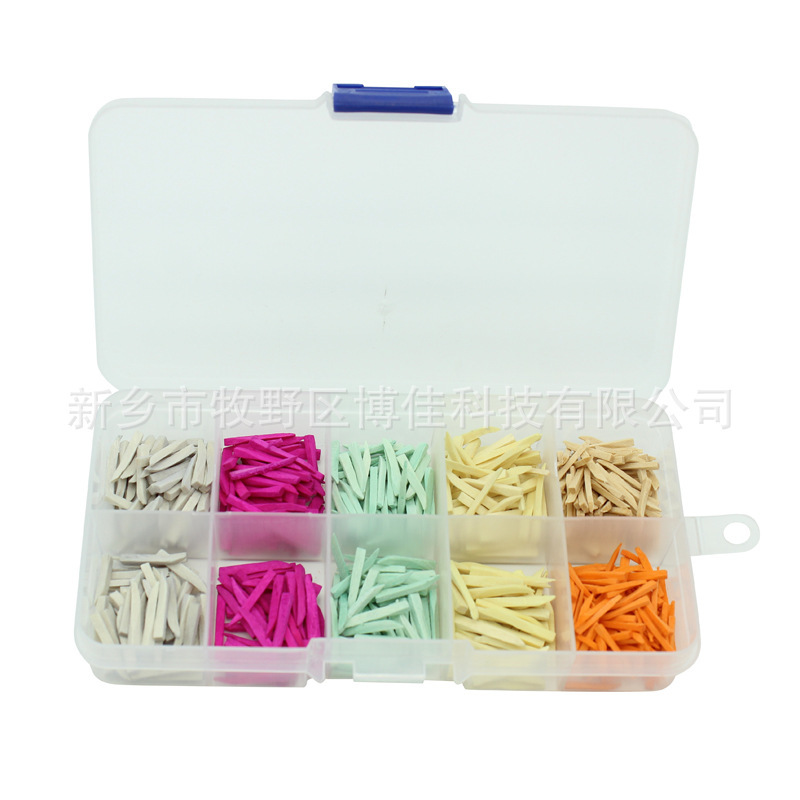 Dental tooth gap wood tooth gap wedge wood wedge gap wedge 600 pack