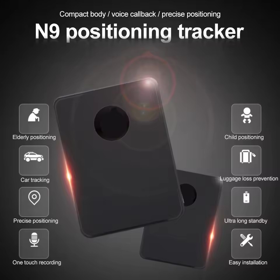 N9GPS Positioning Tracker Car GPS Callback Positioning Factory Supply Cross-border English Children and Elderly Locator