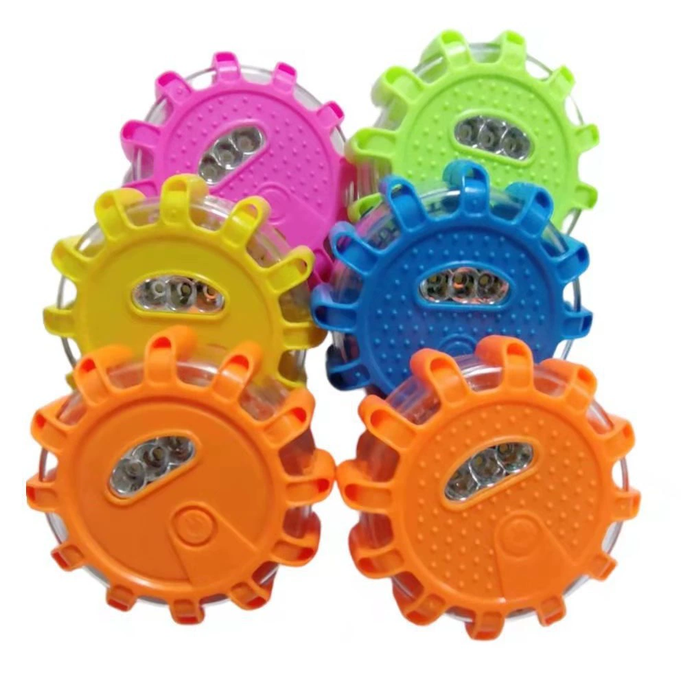 Светоотражатель дорожный Hengbo Factory LED с сильным магнитом, мигающий, многофункциональный, для регулировки дорожного движения, трансграничная торговля