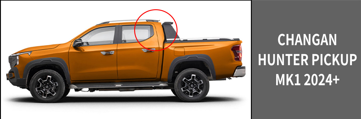 Suitable for Changan Hunter Pickup Window Visor, Car Window Rain Shield
