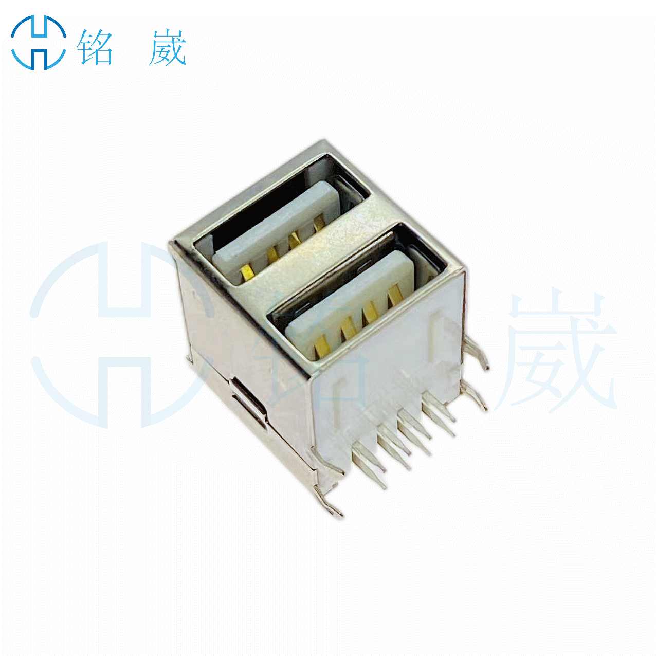 USB2.0双层/三层/四层母座卷边直边3.0双层/三层母座规格齐全