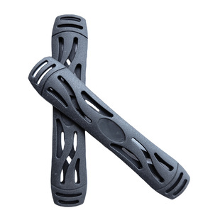 Plastic handle factory direct luggage handle accessories in stock wholesale handle pvc soft rubber hand piece