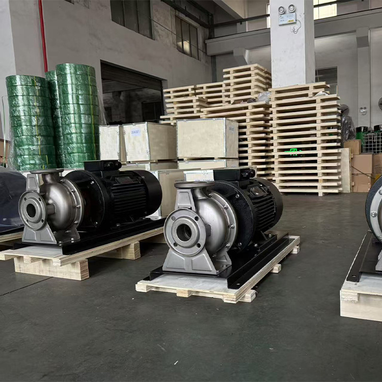 不锈钢卧式离心泵化工泵耐酸碱泵海水养殖泳池循环泵