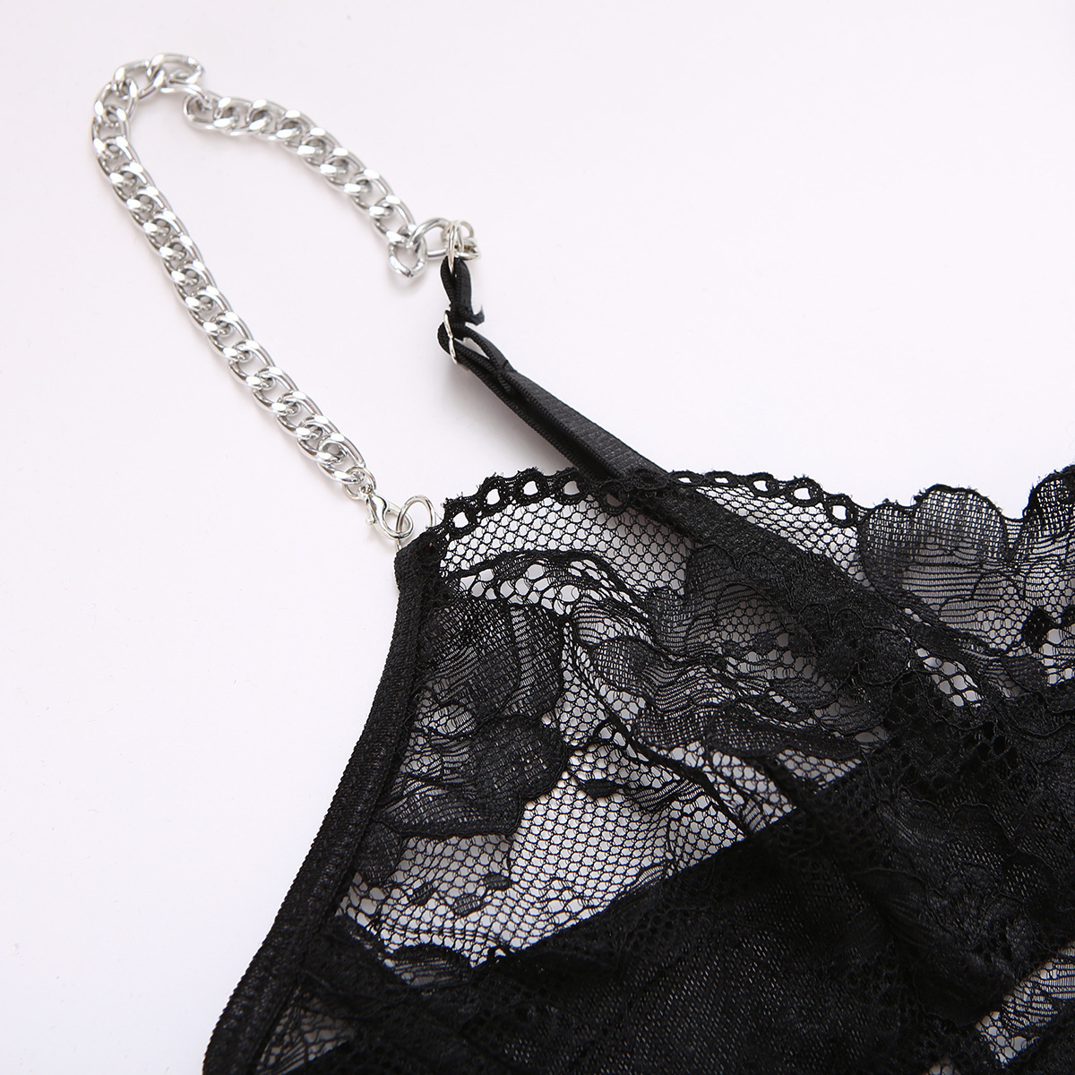 1 Set Quantity Women's Sexy Solid Color Sexy Lingerie Sets Indoor Daily Honeymoon Sexy Lingerie