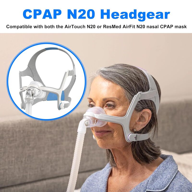 ResMed 人工呼吸器 F20 ヘッドバンド CPAP アクセサリー N20 マスクストラップメーカー直販に適しています|undefined