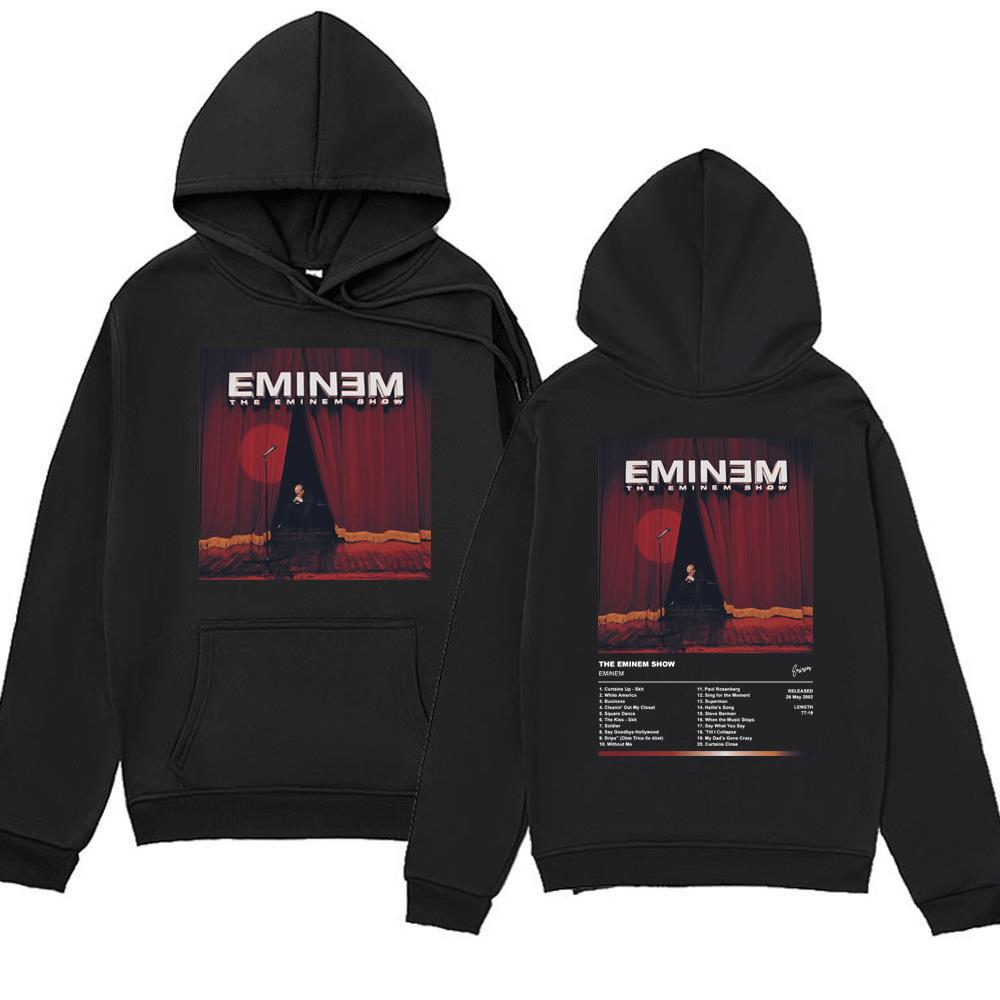 Singer Eminem Hoodie 90s Vintage Harajuku Clothing Sweatshir