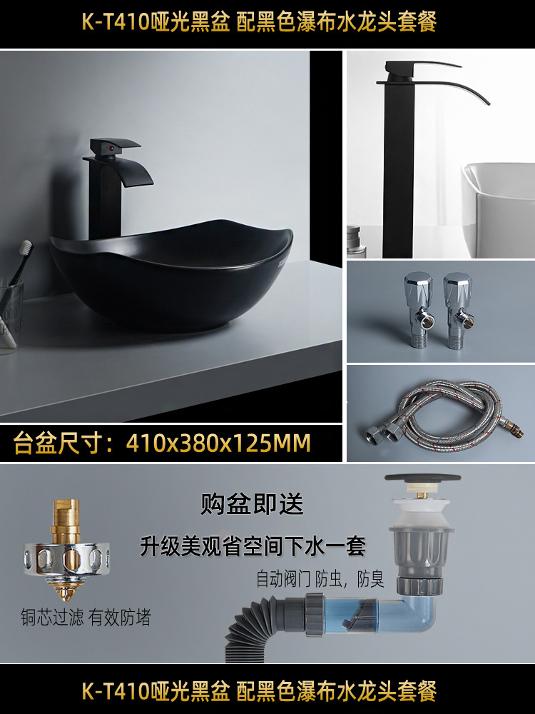 Cerámica creativa lavabo lava