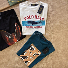 T shirt wholesale 地摊货源男士印花t恤外贸跨境厂家直销一手