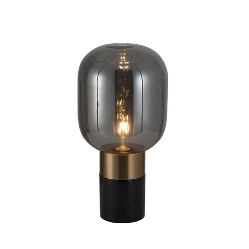 Modern Nordic Minimalist Creative Designer Bedroom Bedside Study Living Room Dining Room Lamp Marble Glass Table Lamp
