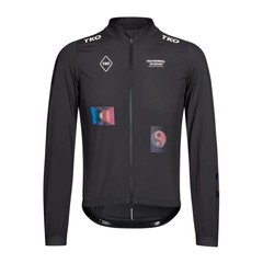 PAS TKO 自転車防風ジャケット長袖サイクリングウインドブレーカーロードバイクジャケット軽量防水ダブルオープンジッパーベルト