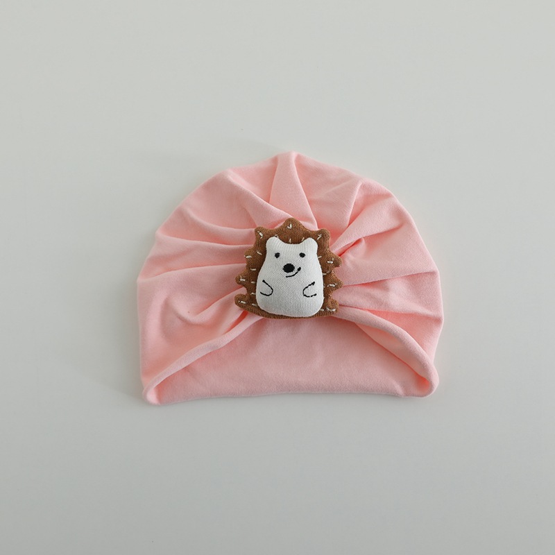 Sombreros para bebés primavera y otoño lindo super lindo puerta de protección de halógeno sombrero indio para bebés de hombres y mujeres cómodos sombreros de cabello pequeño mes sombrero de embarazo