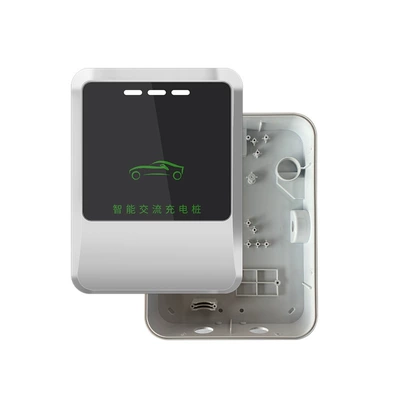 Charging Pile Enclosure Plastic 7Kw for Home and Commercial Use Single-Gun Ac Electric Vehicle Charger (Elektrikli avtomobil şarj cihazları) - xds-white-shell
