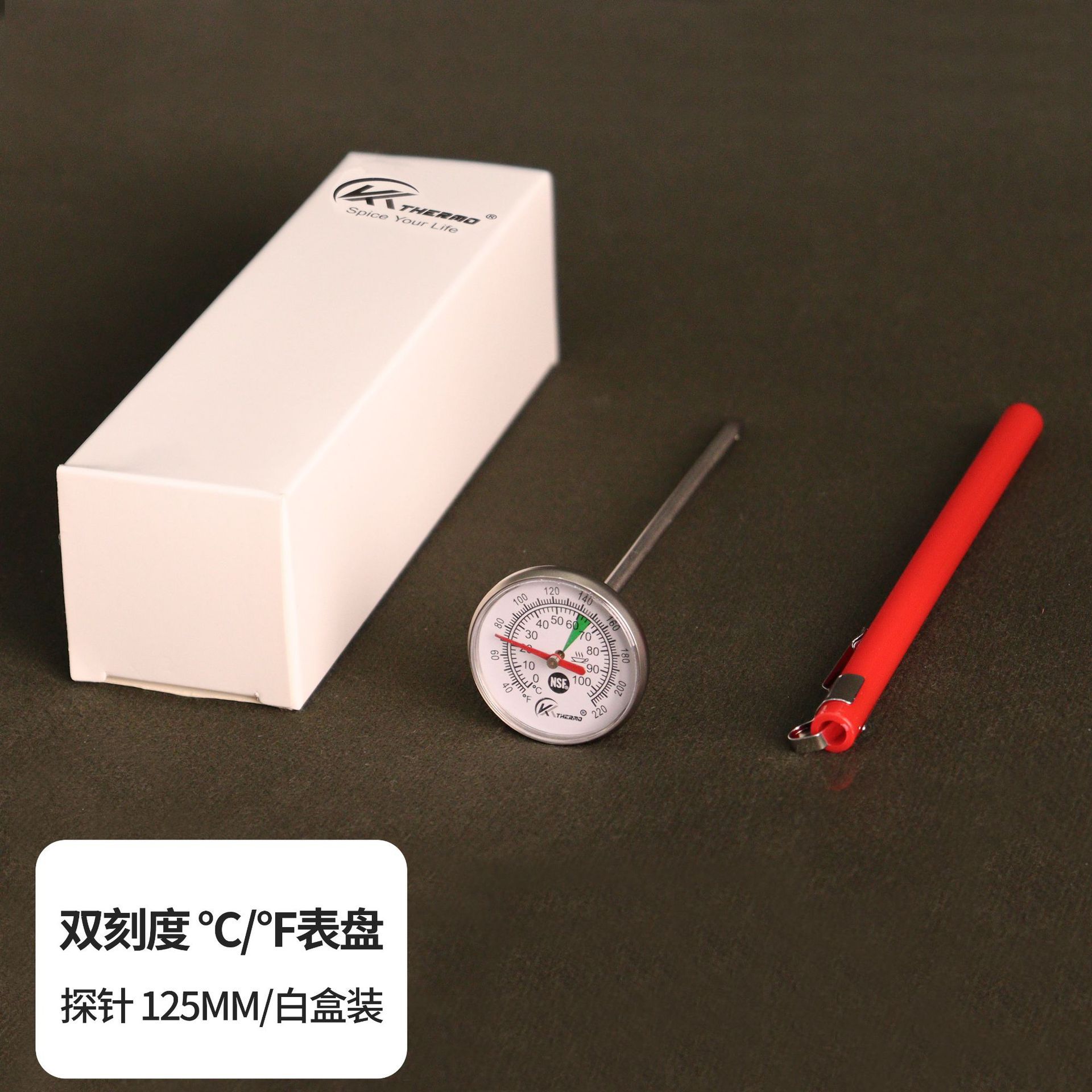 두 배 규모 ℃/℉ 바늘 길이 125mm