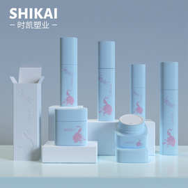定制四方型PET塑料瓶30ml-100ml喷雾乳液瓶30g50gPP四方膏霜瓶子