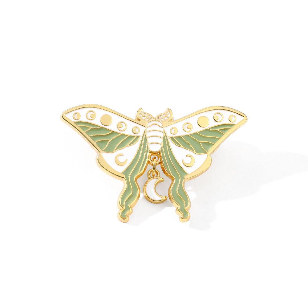 Mariposa broche japonés dibujos animados pin ins moda personalidad lindo pin aleación insignia bolsa Ropa Accesorios
