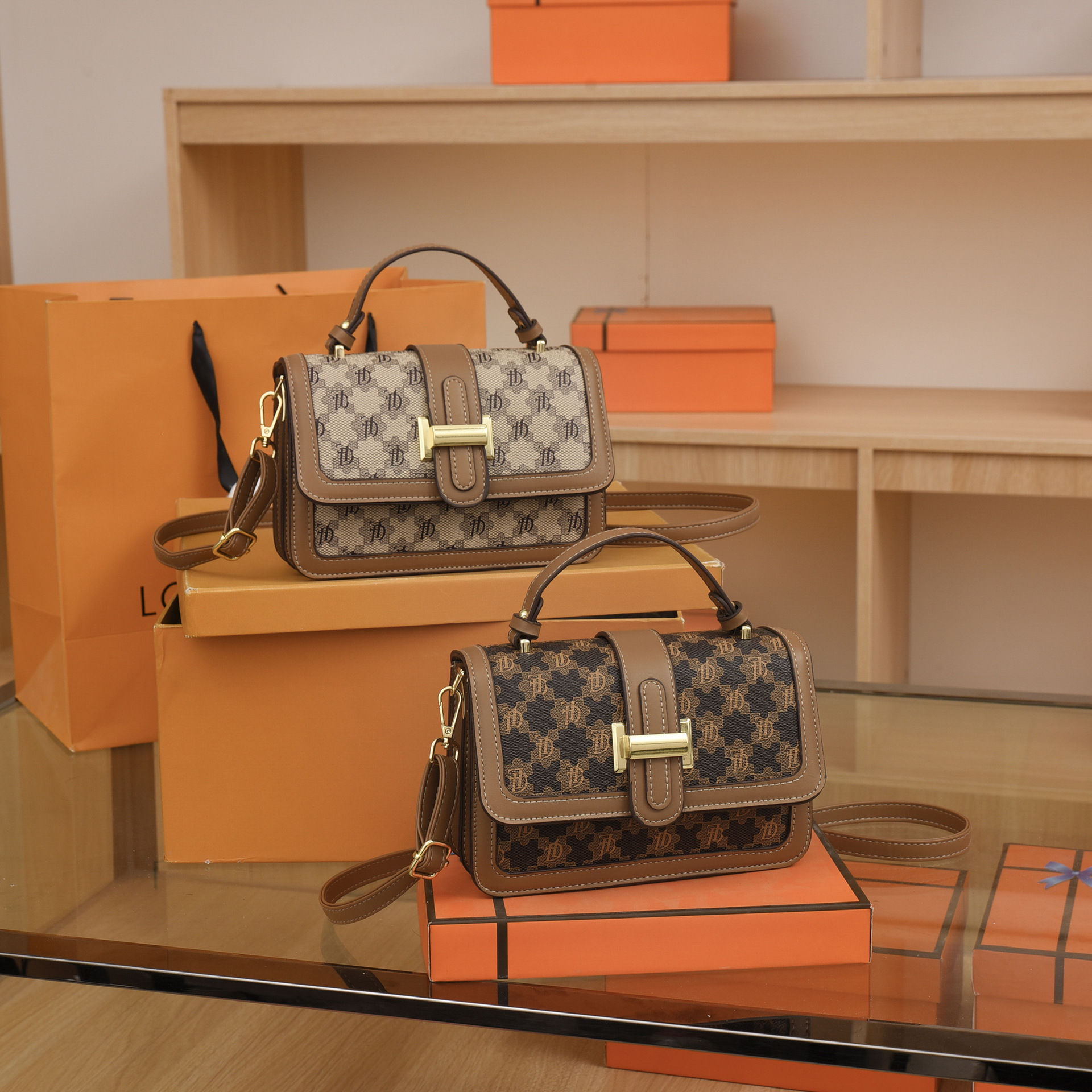 Nuova borsa per, alla moda, casual, elegante, borsa quadrata piccola, design di nicchia, tracolla monospalla, borsa alla moda per_voghion.com