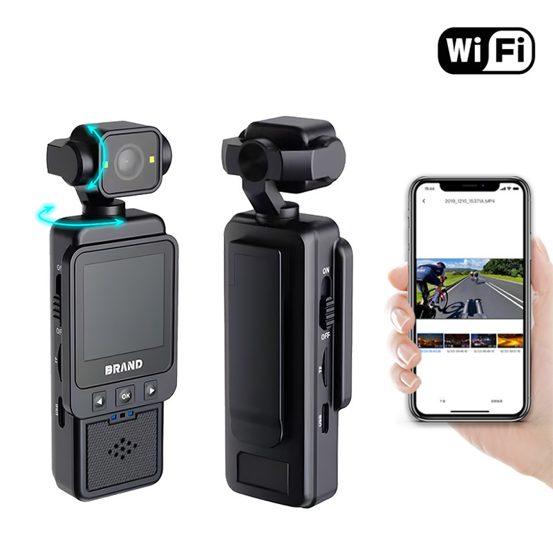 360 ° 回転ハイビジョン手持ち手ぶれ補正スポーツカメラ屋外カメラ携帯ビデオ神器法執行記録計|undefined