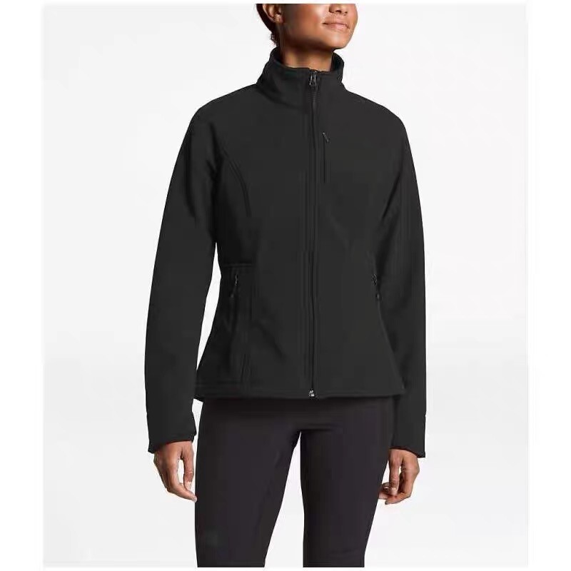 Outdoor Sports Waterproof Jacket Zipper Cardigan Women's Composite Soft Case Jacket fleece-lined Soft Case Jacket Outdoor Sports Waterproof Jacket Zipper Cardigan Women's Composite Soft Case Jacket fleece-lined Soft Case Jacket