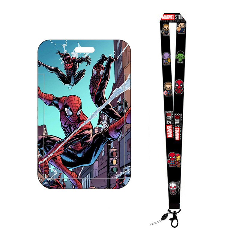 Creativo serie Marvel tarjeta Tarjeta de dibujos animados tarjeta del campus estudiante acceso control Metro Bus tarjeta titular puede ser ordenado