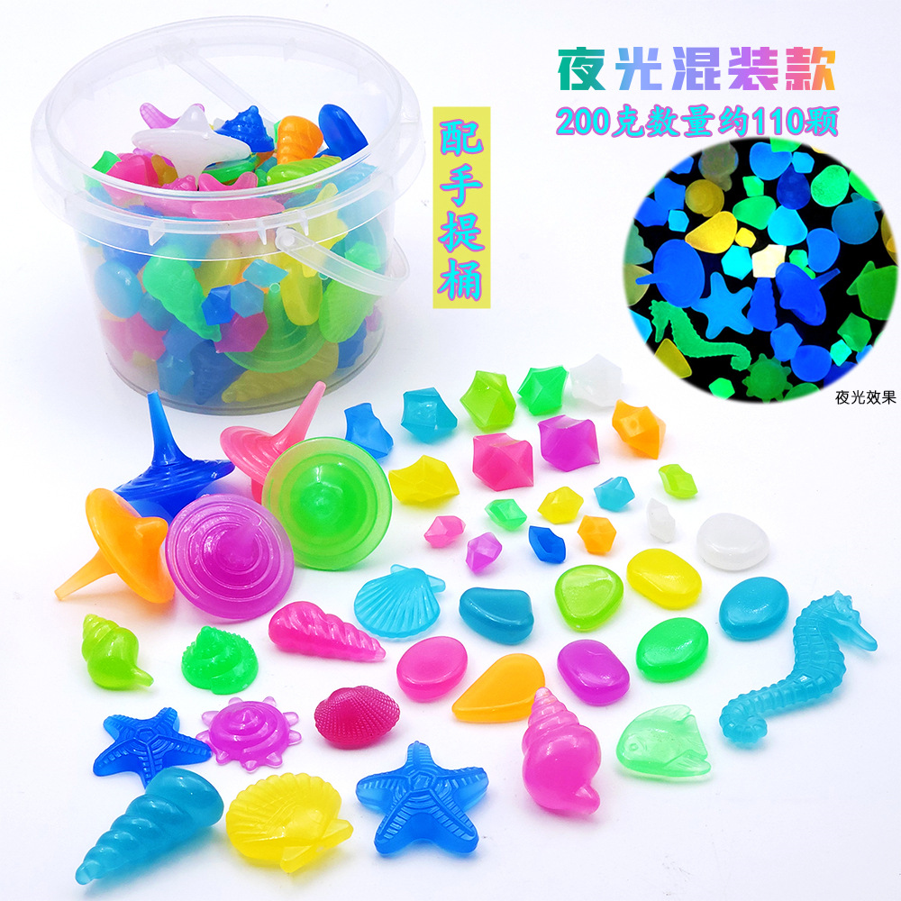 Cubo portátil + piedra luminosa 200g