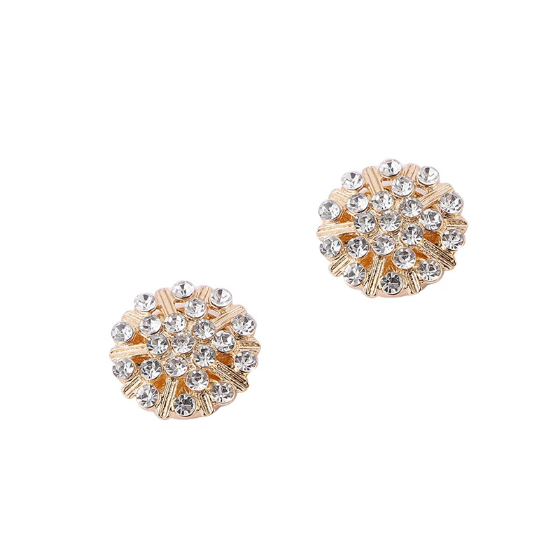 RhineStone Button COVER manufacturer Cross -border shirt sleeve buckle clothing jewelry diamond jewelry buttons