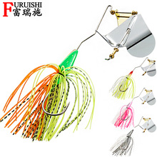 Flutter Buzzbait Lure Spinner Baits Fresh Water Bass Swimbait Tackle Gear