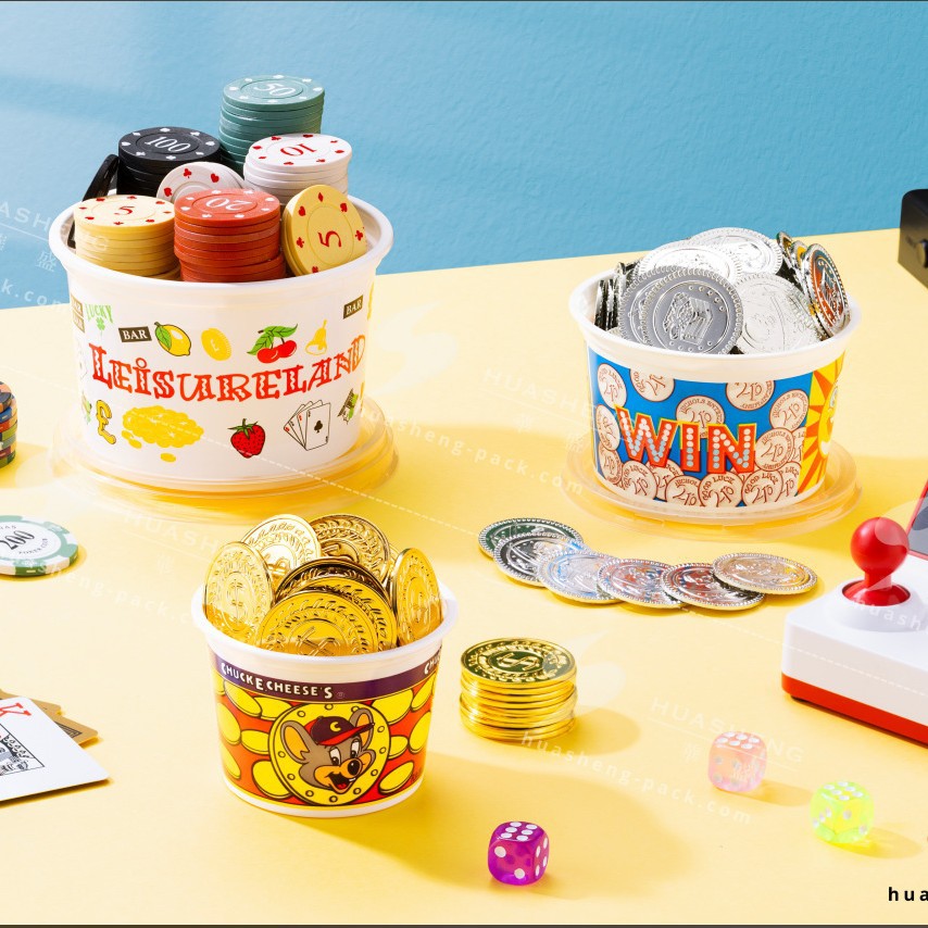 Game coins lucky cup 电子娱乐游戏币幸运杯(PP塑料杯)