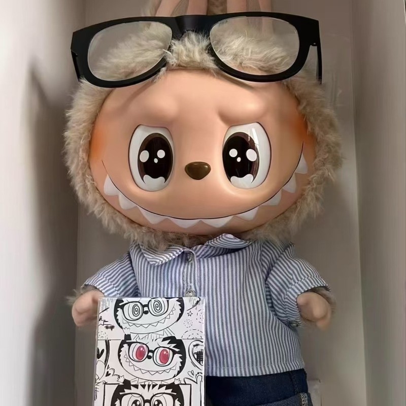在庫あり 38CM ビッグサマー LABUBU ビニールぬいぐるみコレクショントレンド|undefined