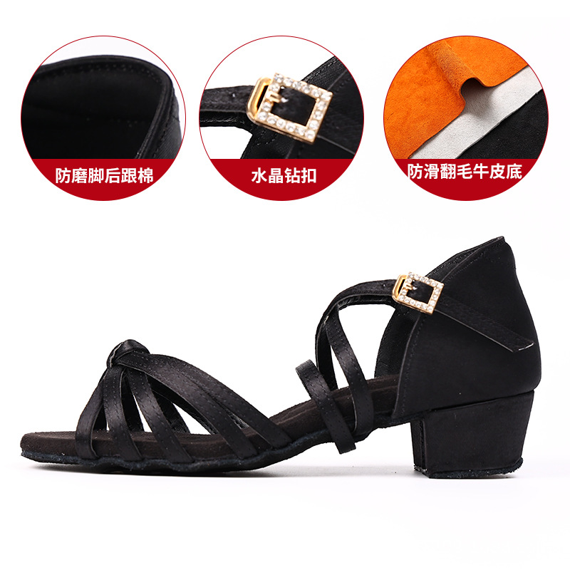 3.5cm heel (knotted black) / 24