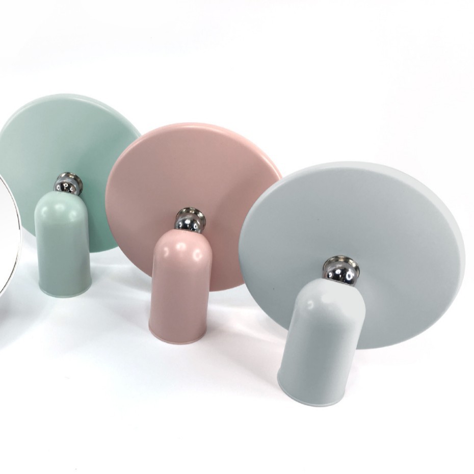 Estilo nórdico simple mesa giratoria espejo de maquillaje moda creativa HD belleza espejo al por mayor espejo de escritorio