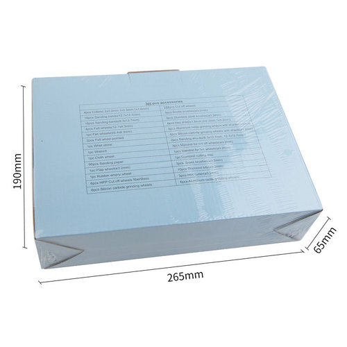 Cross-border new product 365-piece grinding set, electric grinding accessories, handmade DIY tools, jade carving grinding accessories, grinding head