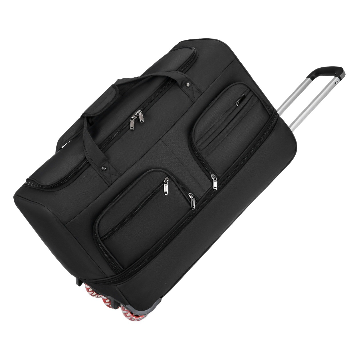 Cross-border extra-large capacity travel bag multi-functional folding expandable College student luggage bag long-distance trolley bag wholesale